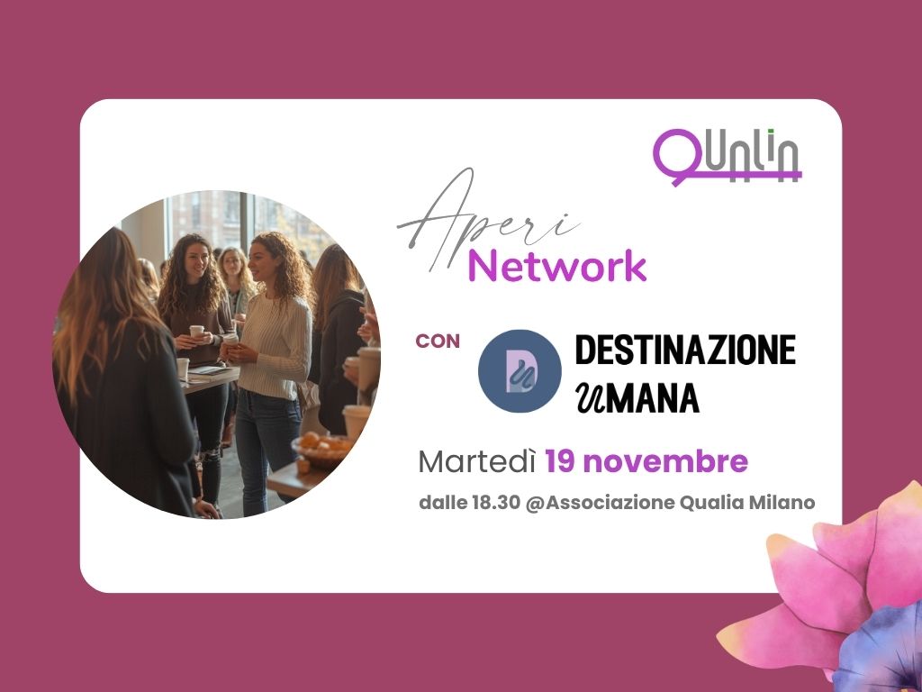 AperiNetwork con Destinazione Umana – 19&nbsp;novembre